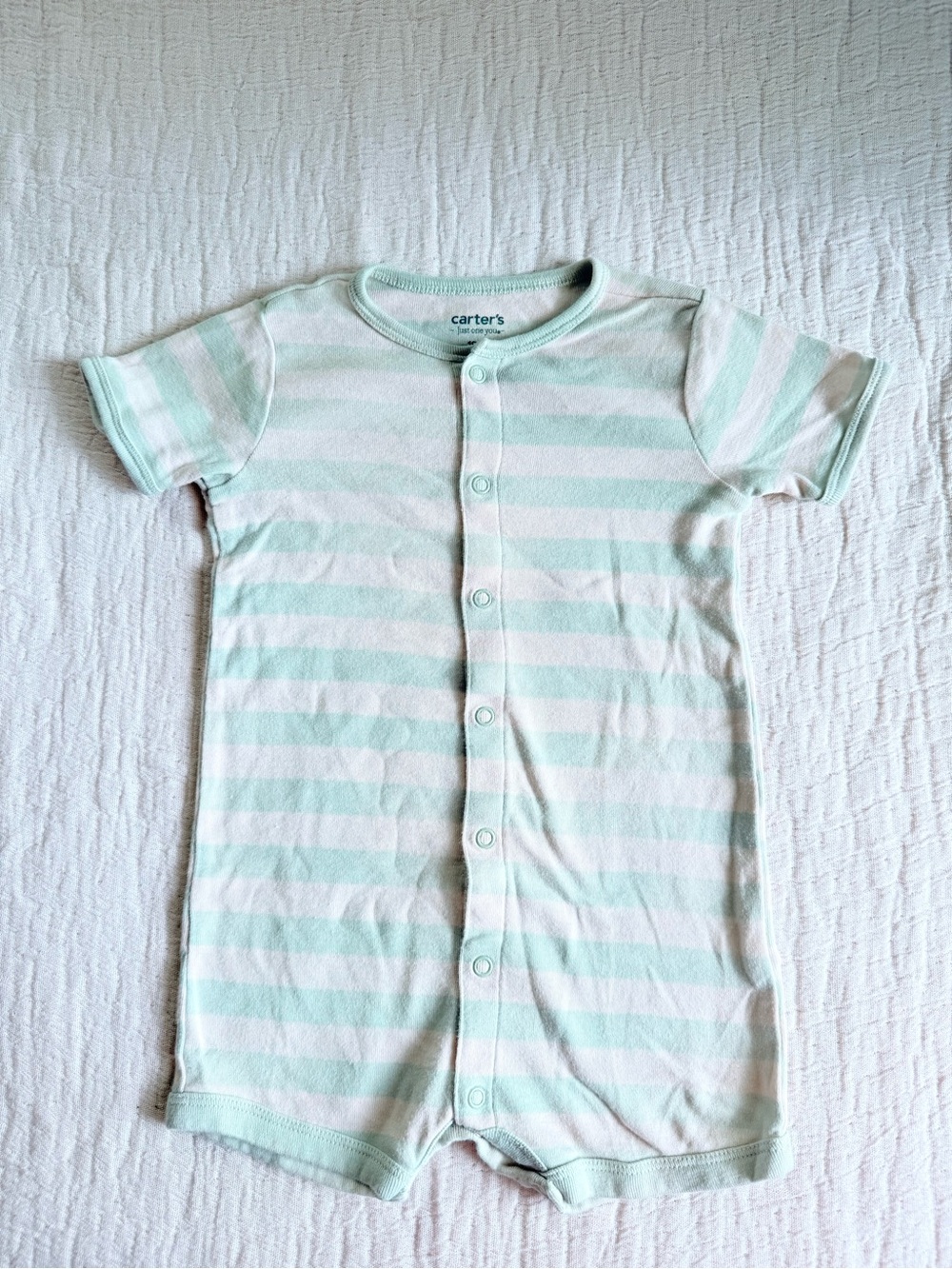 Striped romper